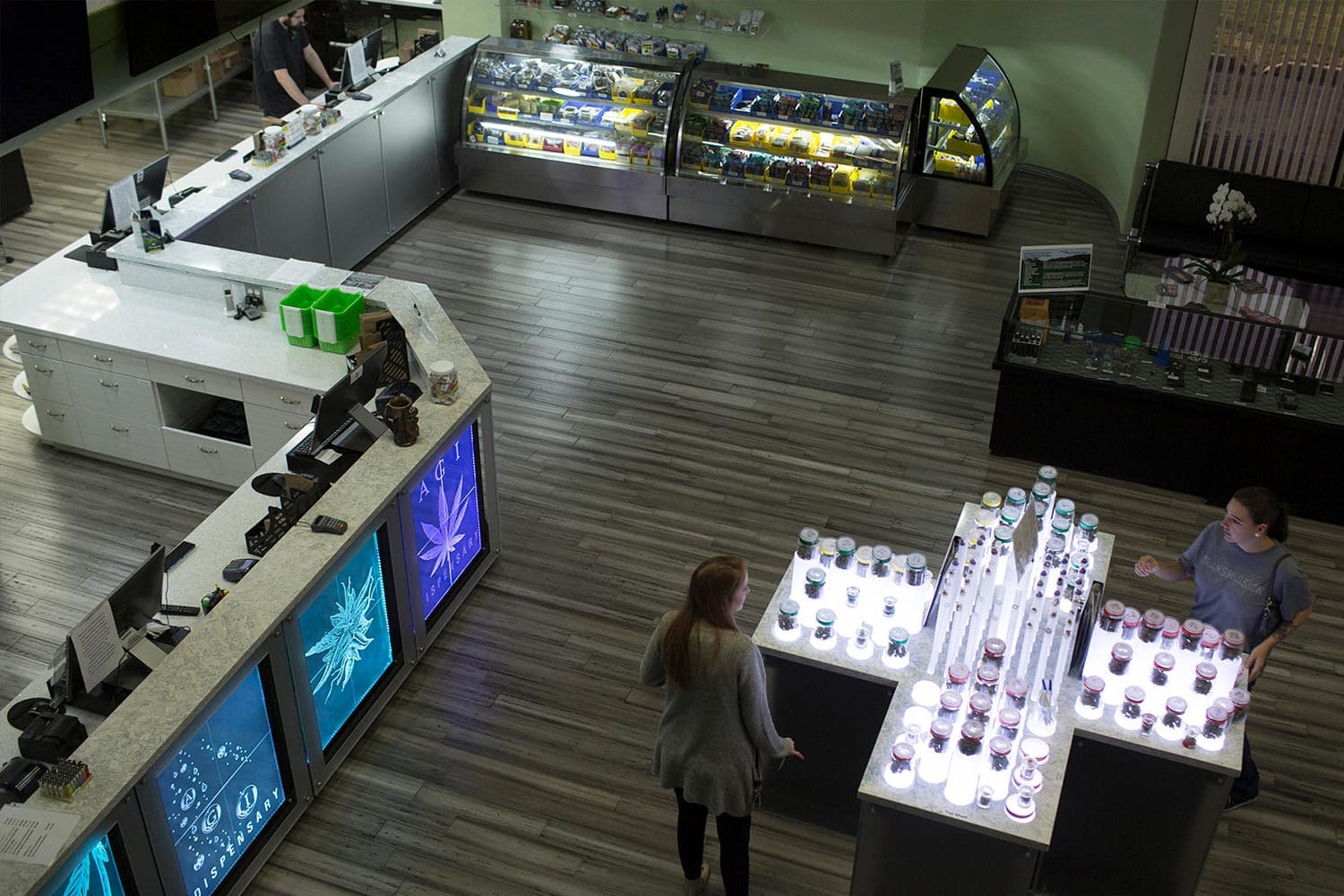 Interior View of All Green Dispensary AZ Interior View of All Green Dispensary AZ